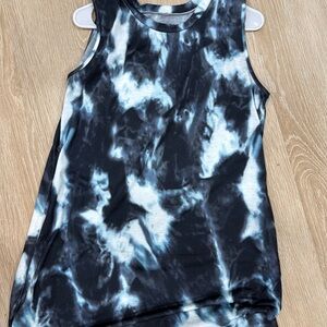 Tie Dye Dress Blue